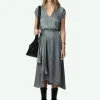 Zadig&Voltaire Randall Satin Dress Iron Flash Sale