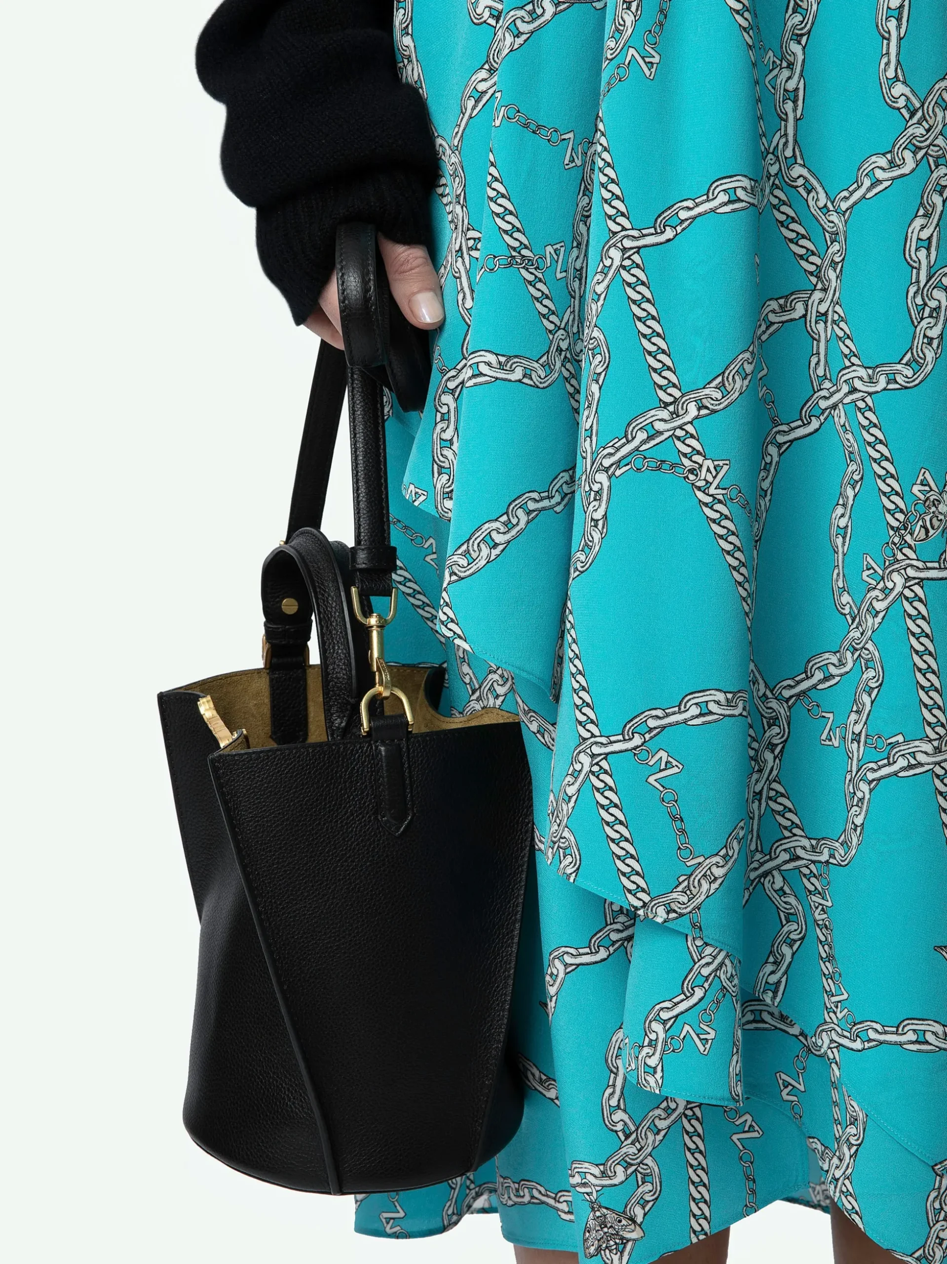 randall_silk_dress_4.webp Zadig&Voltaire Randall Silk Dress Aqua Clearance