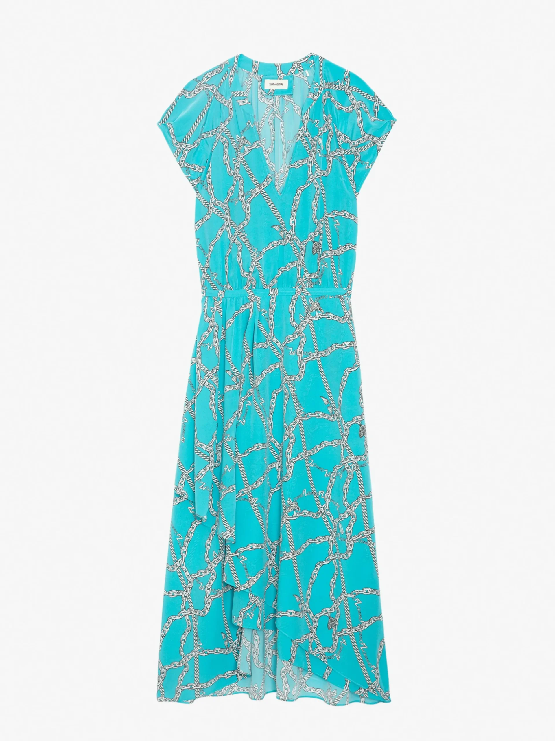 randall_silk_dress_5.webp Zadig&Voltaire Randall Silk Dress Aqua Clearance