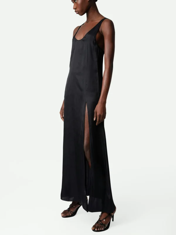 Zadig&Voltaire Rarys Satin Dress Black Online