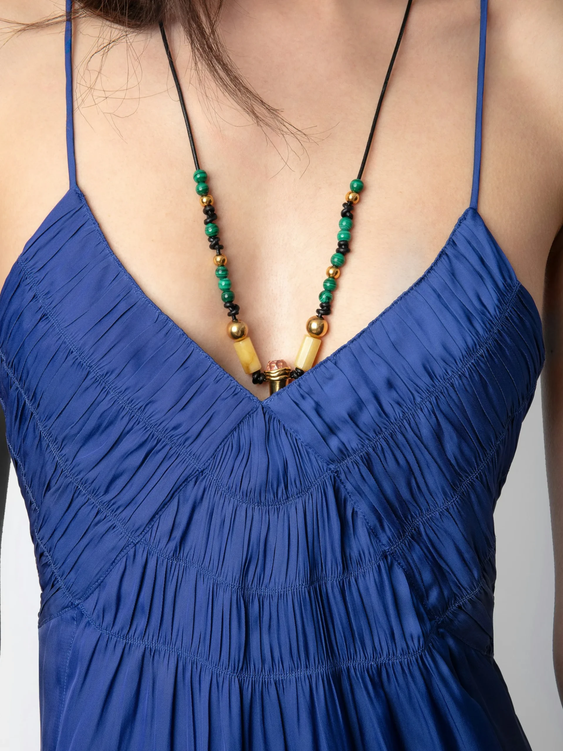 rayonna_satin_dress_1.webp Zadig&Voltaire Rayonna Satin Dress Deep sea Fashion