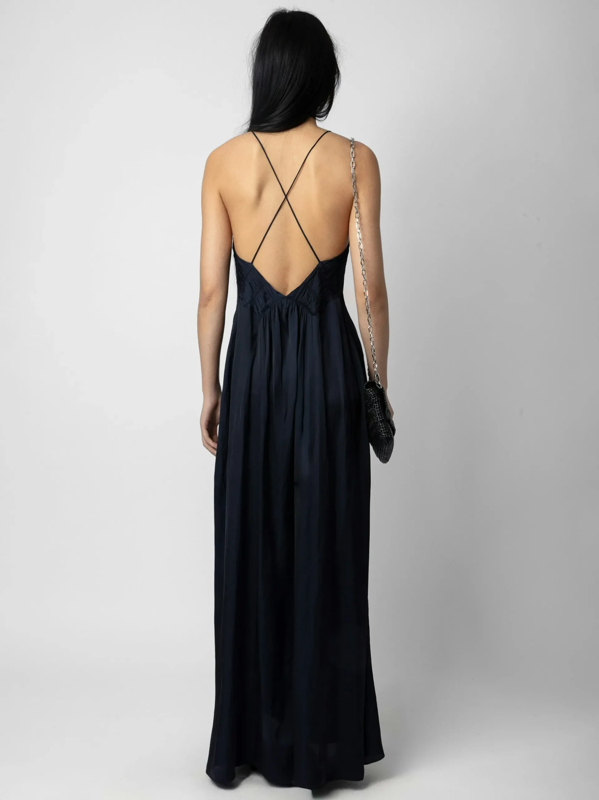 rayonne_satin_dress_1.webp Zadig&Voltaire Rayonne Satin Dress Encre New