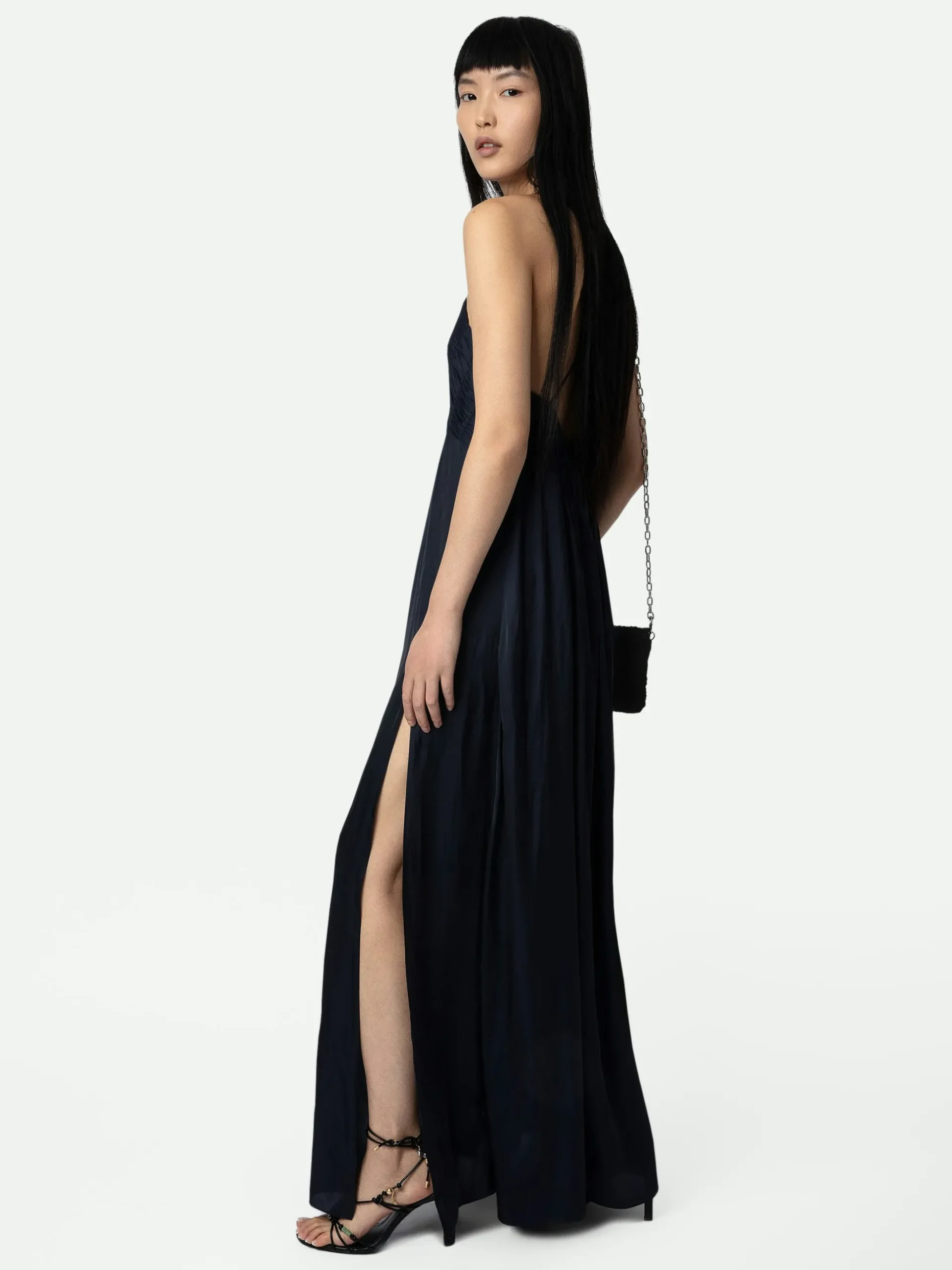 rayonne_satin_dress_4.webp Zadig&Voltaire Rayonne Satin Dress Encre New