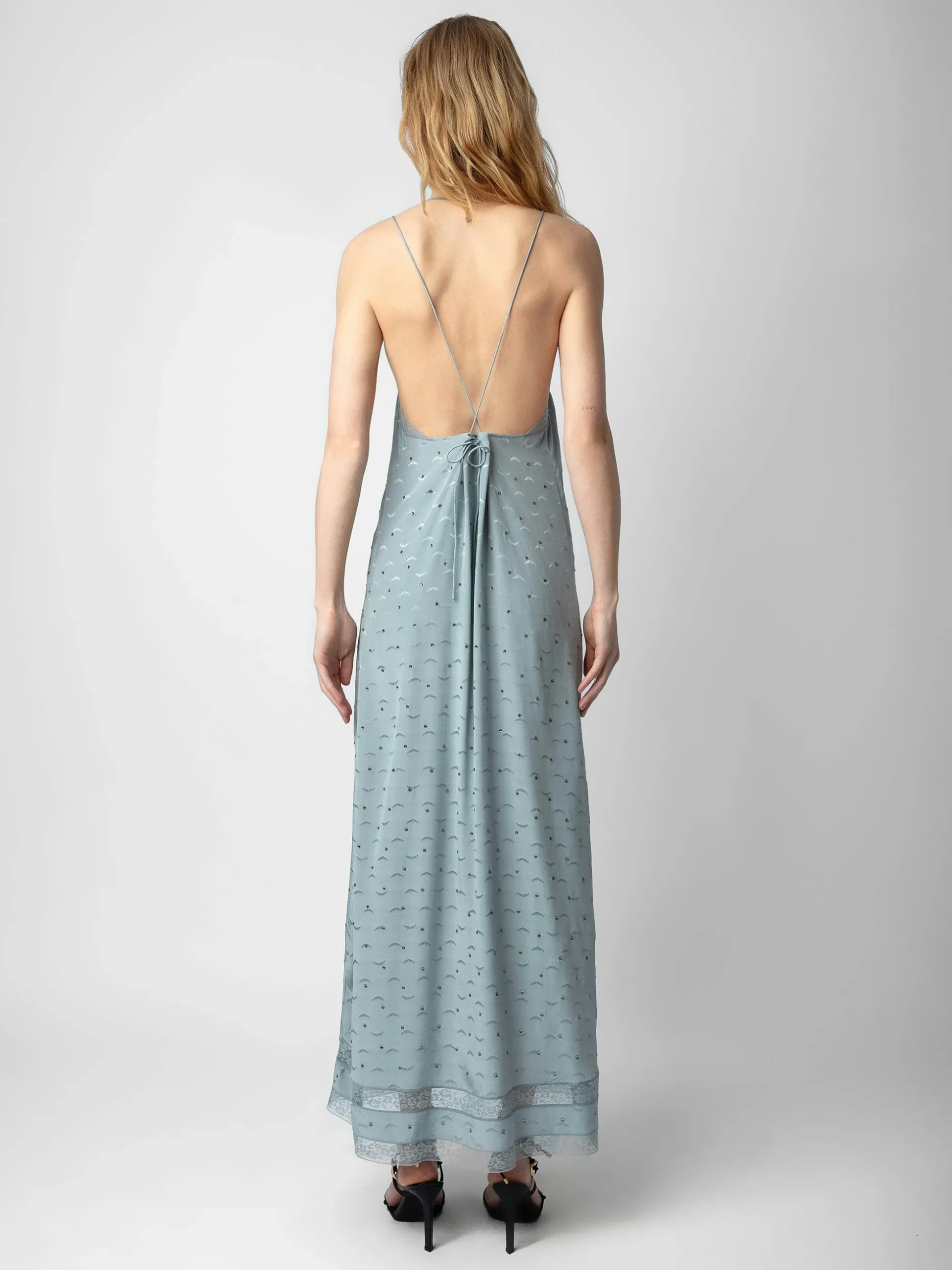 reman_silk_jacquard_dress_1.webp Zadig&Voltaire Reman Silk Jacquard Dress Glacier Clearance
