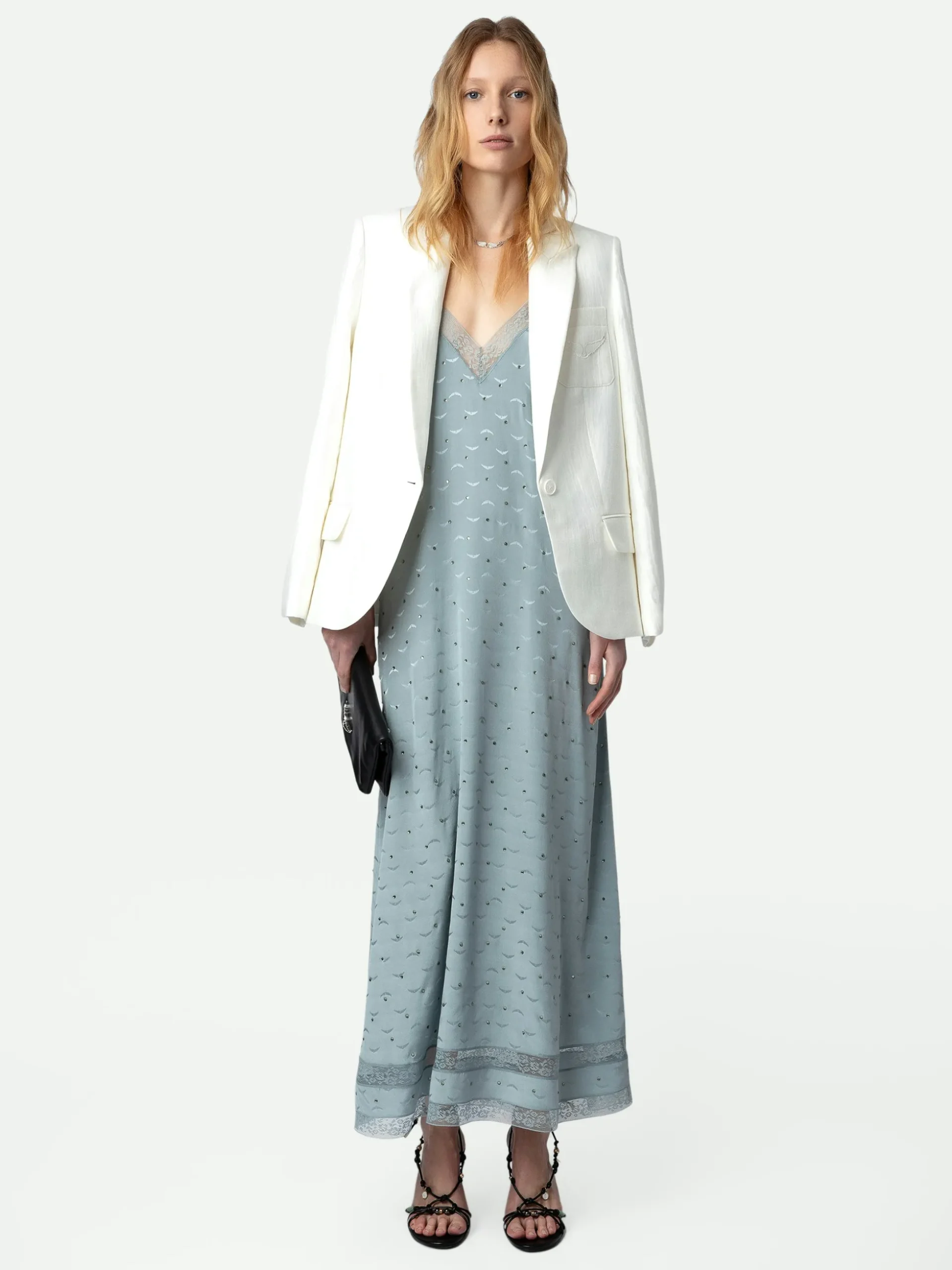reman_silk_jacquard_dress_5.webp Zadig&Voltaire Reman Silk Jacquard Dress Glacier Clearance