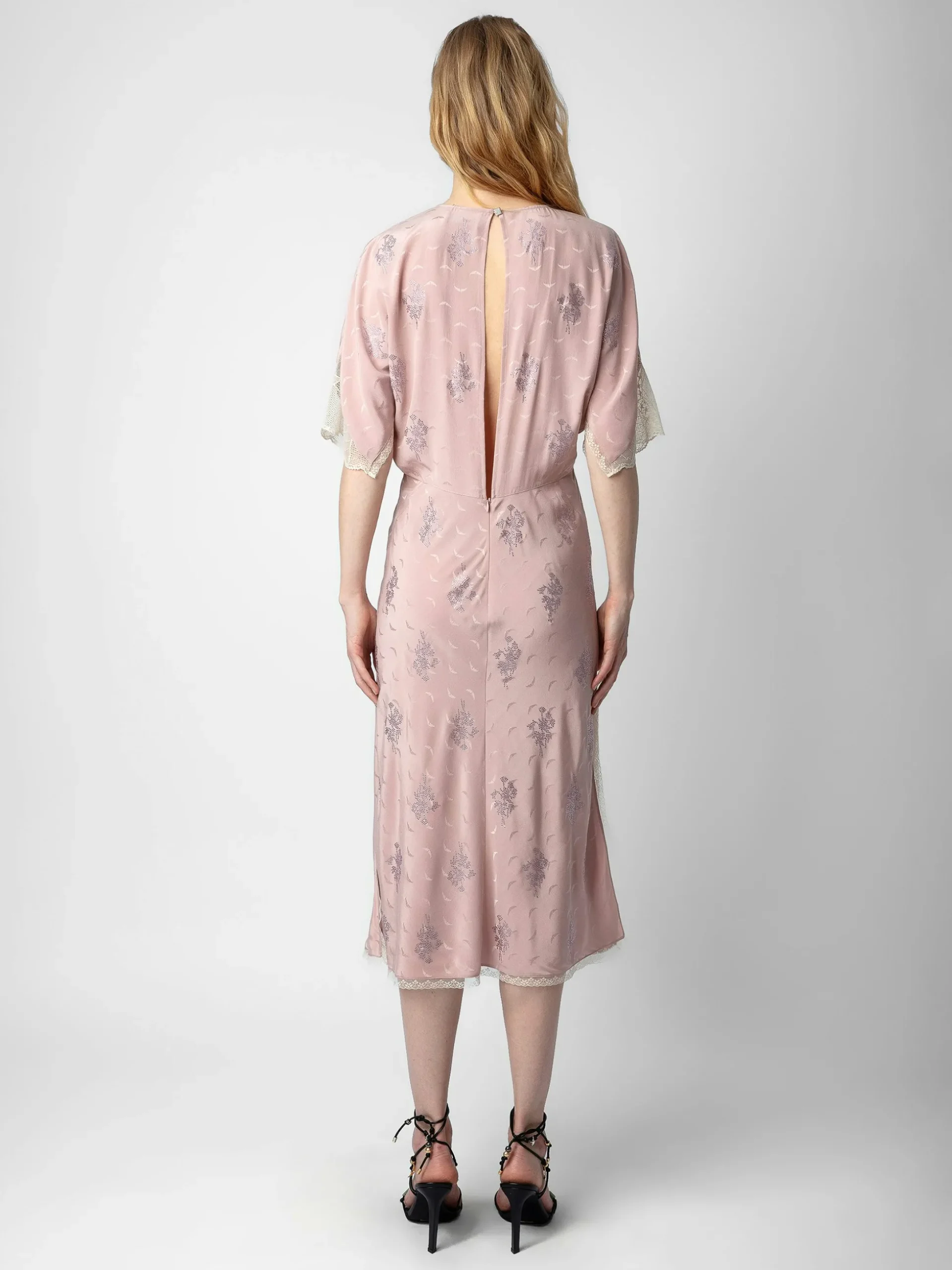 rey_silk_jacquard_dress_1.webp Zadig&Voltaire Rey Silk Jacquard Dress Primrose Best Sale