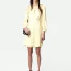 Zadig&Voltaire Rhodri Satin Dress Shea New