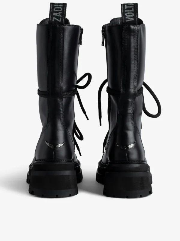 Zadig&Voltaire Ride High Ankle Boots Black Cheap