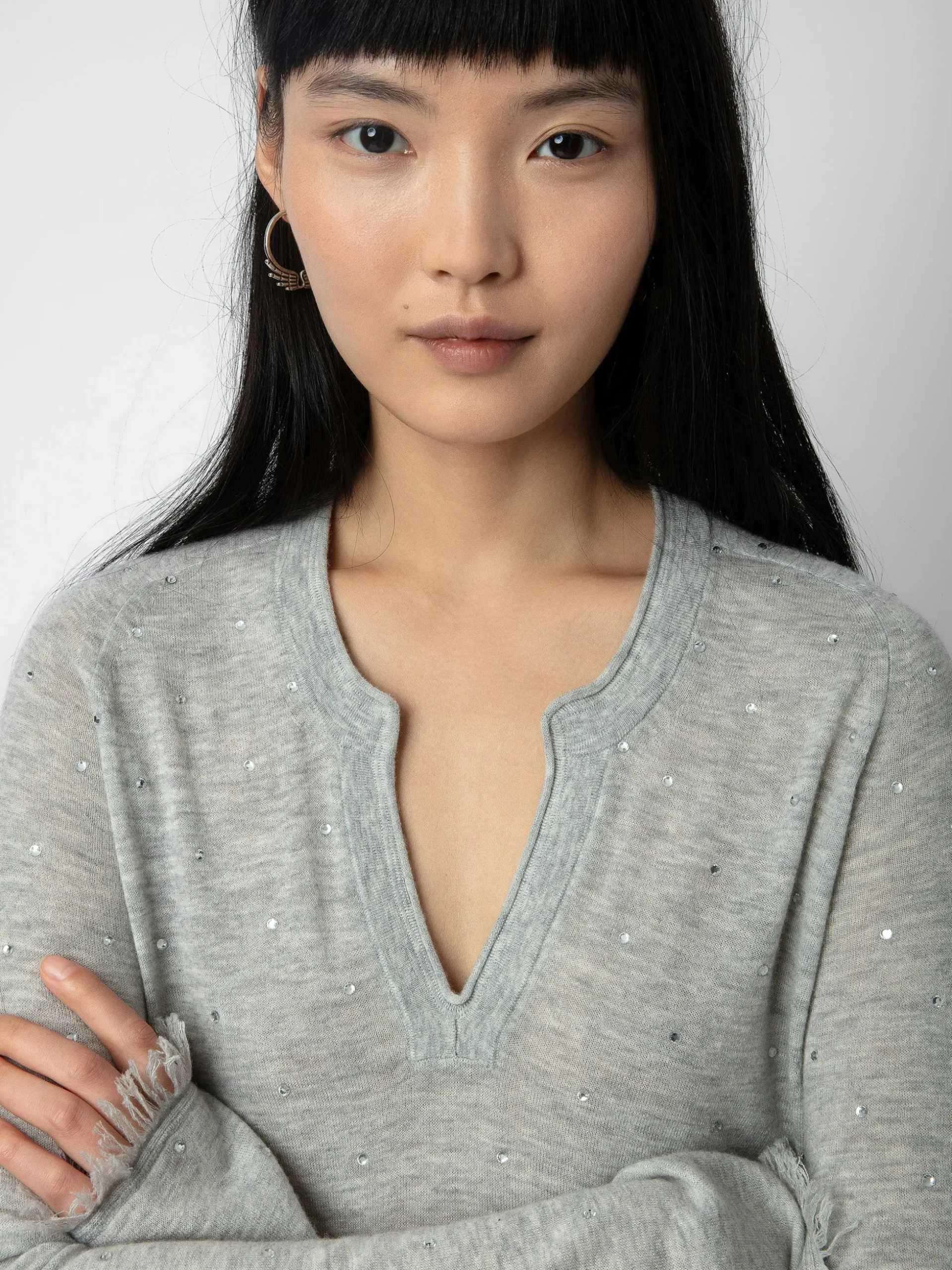 riviera_cashmere_sweater_2.webp Zadig&Voltaire Riviera Cashmere Sweater Gris chine clair Discount