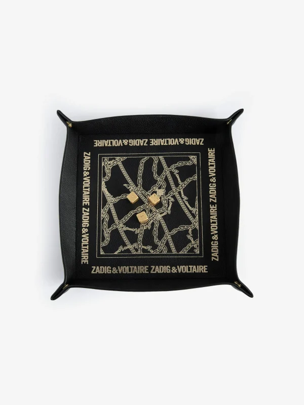 Zadig&Voltaire Rock And Roll The Dice Games Mat Black Discount