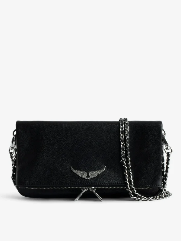 Zadig&Voltaire Rock Clutch Black Shop