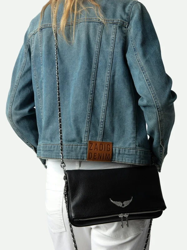 Zadig&Voltaire Rock Clutch Black Shop