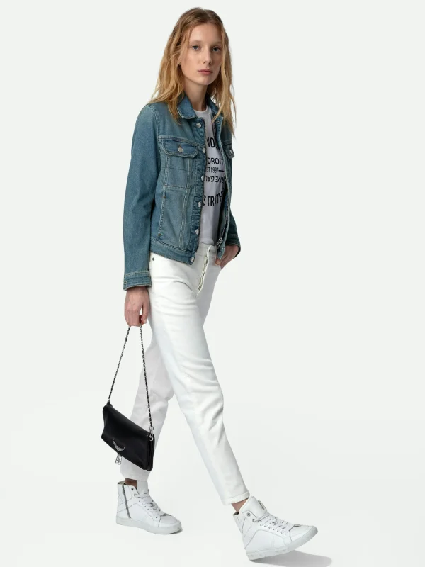 Zadig&Voltaire Rock Clutch Black Shop