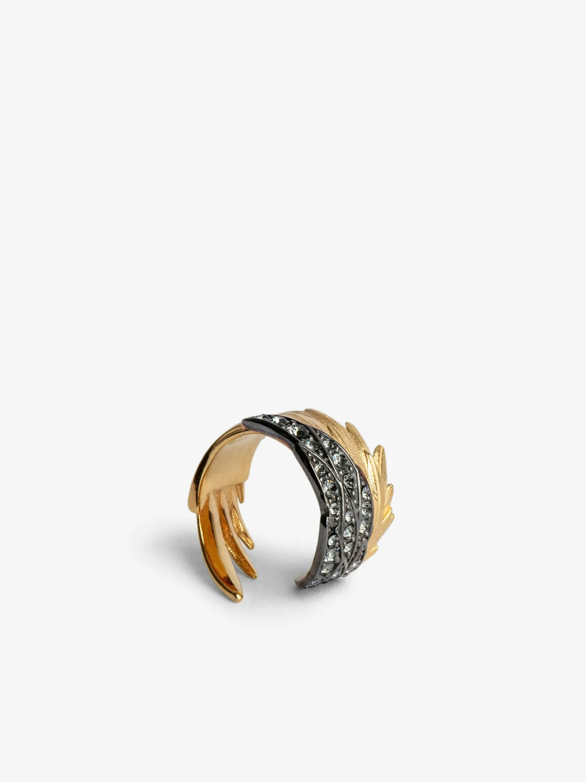 rock_feather_ring_1.webp Zadig&Voltaire Rock Feather Ring Old gold Hot