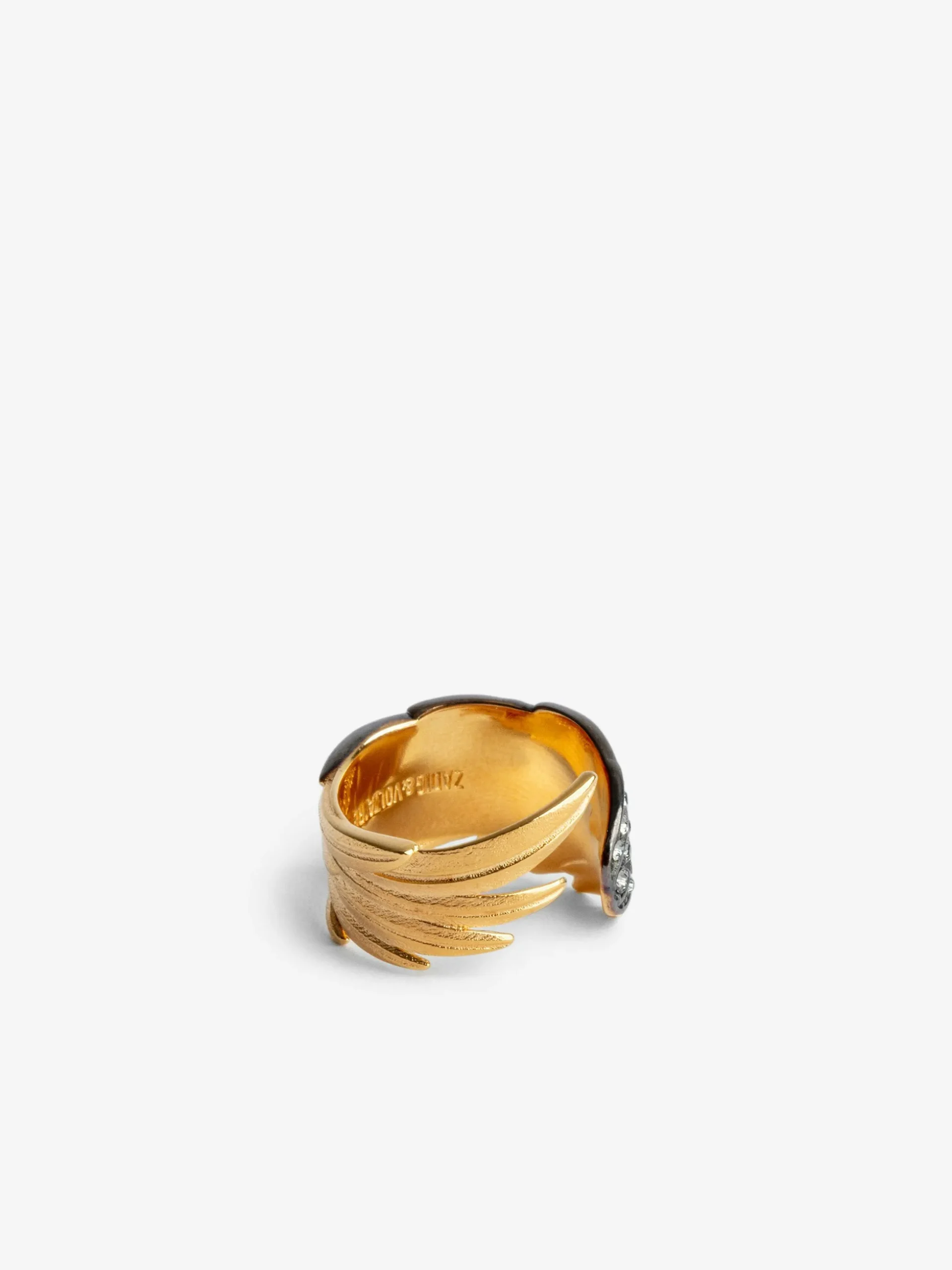 rock_feather_ring_2.webp Zadig&Voltaire Rock Feather Ring Old gold Hot