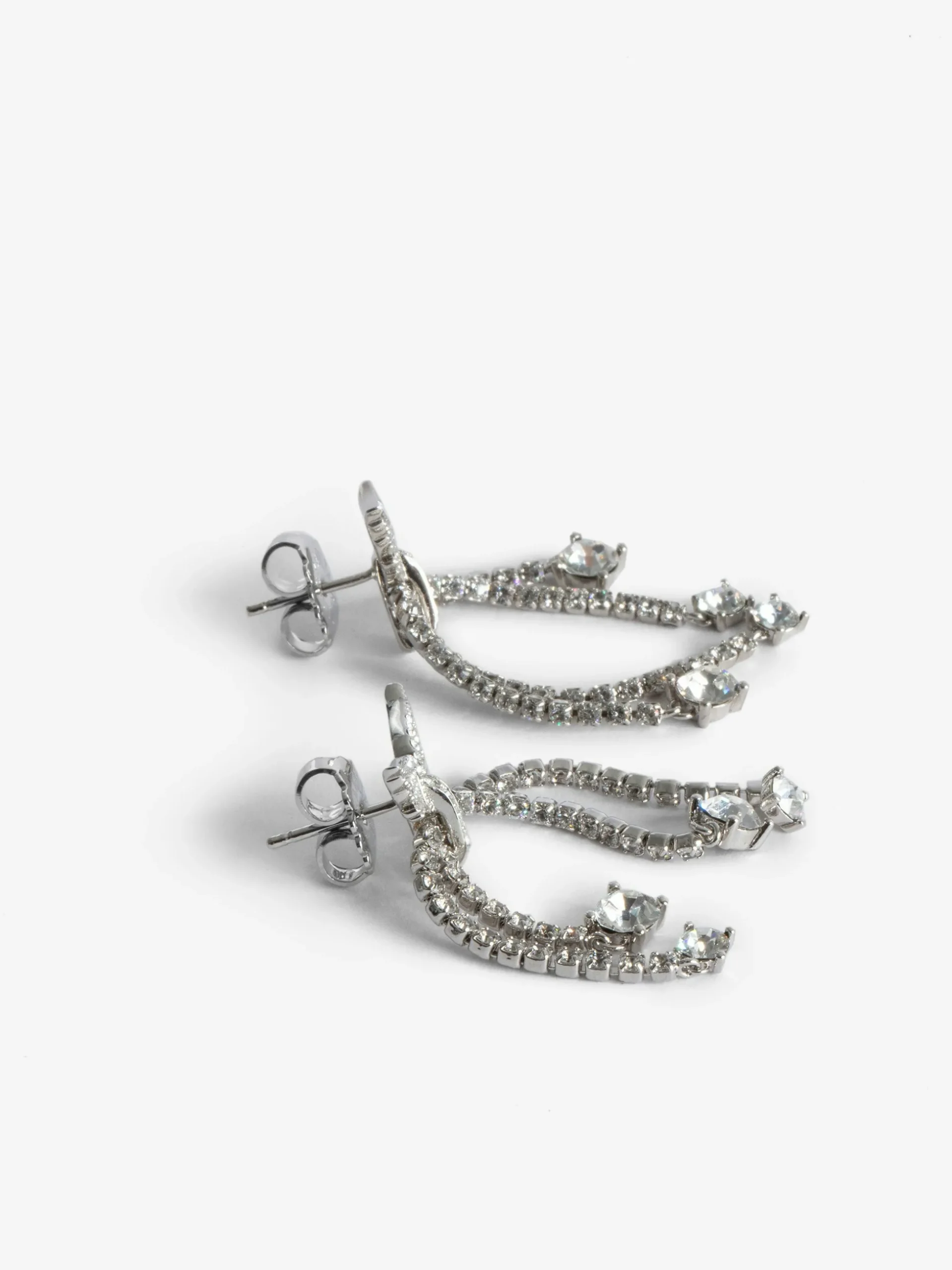 rock_node_earrings_1.webp Zadig&Voltaire Rock Node Earrings Shiny silver Flash Sale