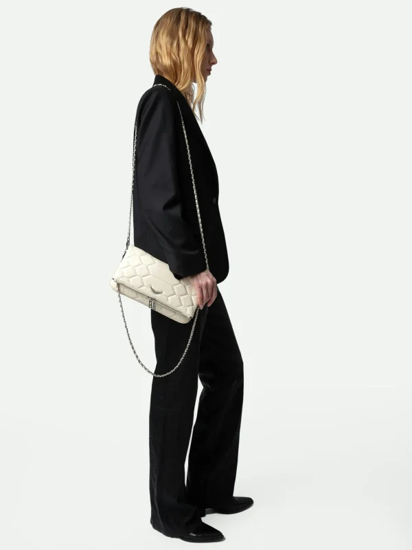Zadig&Voltaire Rock Quilted Clutch Flash Flash Sale