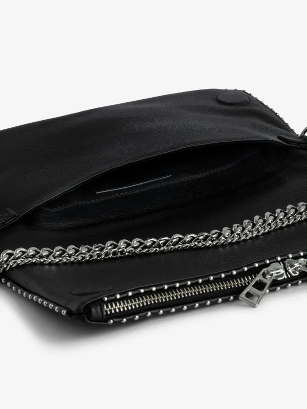 Zadig&Voltaire Rock Studs Clutch Black Fashion