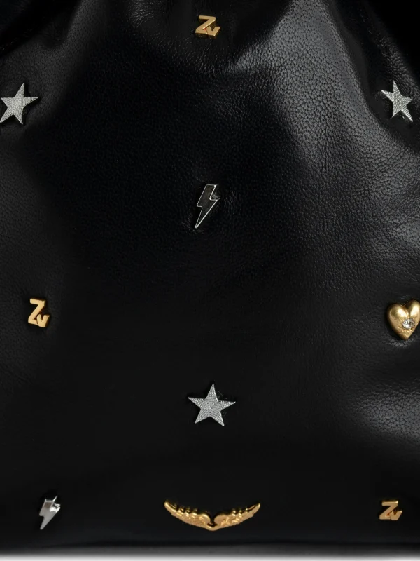 Zadig&Voltaire Rock To Go Lucky Charms Bag Black Store