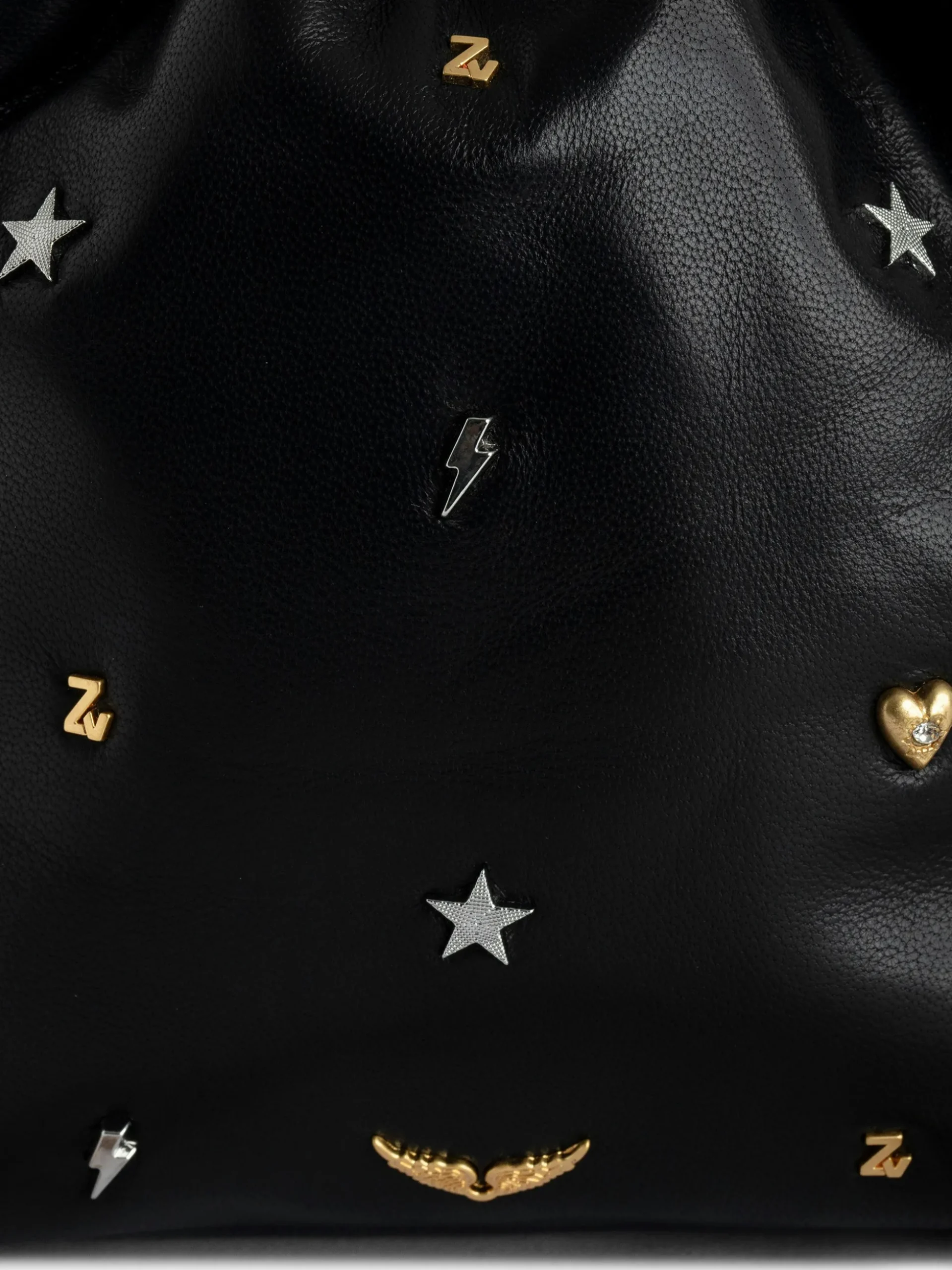 rock_to_go_lucky_charms_bag_2.webp Zadig&Voltaire Rock To Go Lucky Charms Bag Black Store