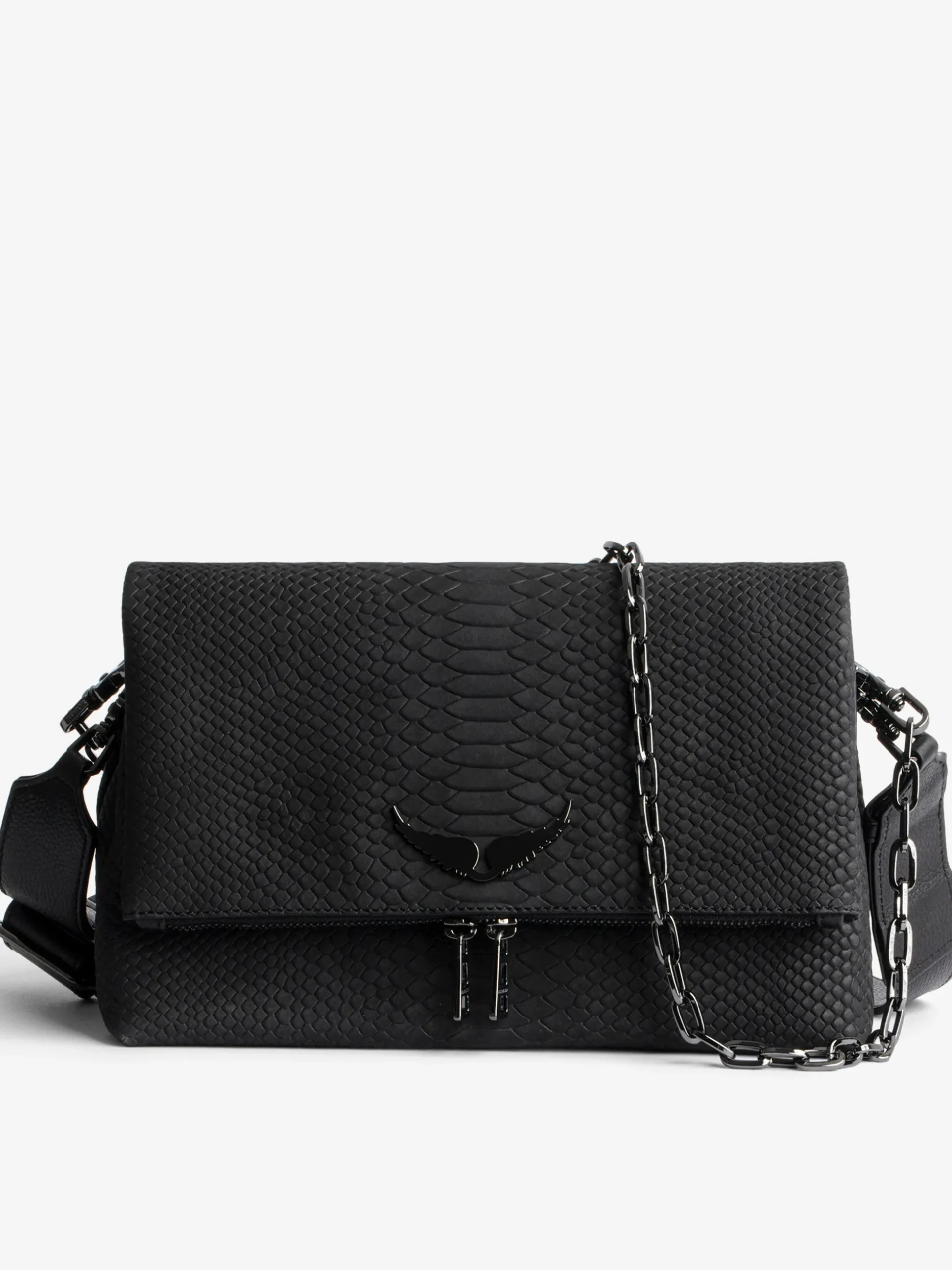 rocky_soft_savage_bag_0.webp Zadig&Voltaire Rocky Soft Savage Bag Black New