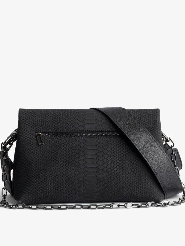 Zadig&Voltaire Rocky Soft Savage Bag Black New