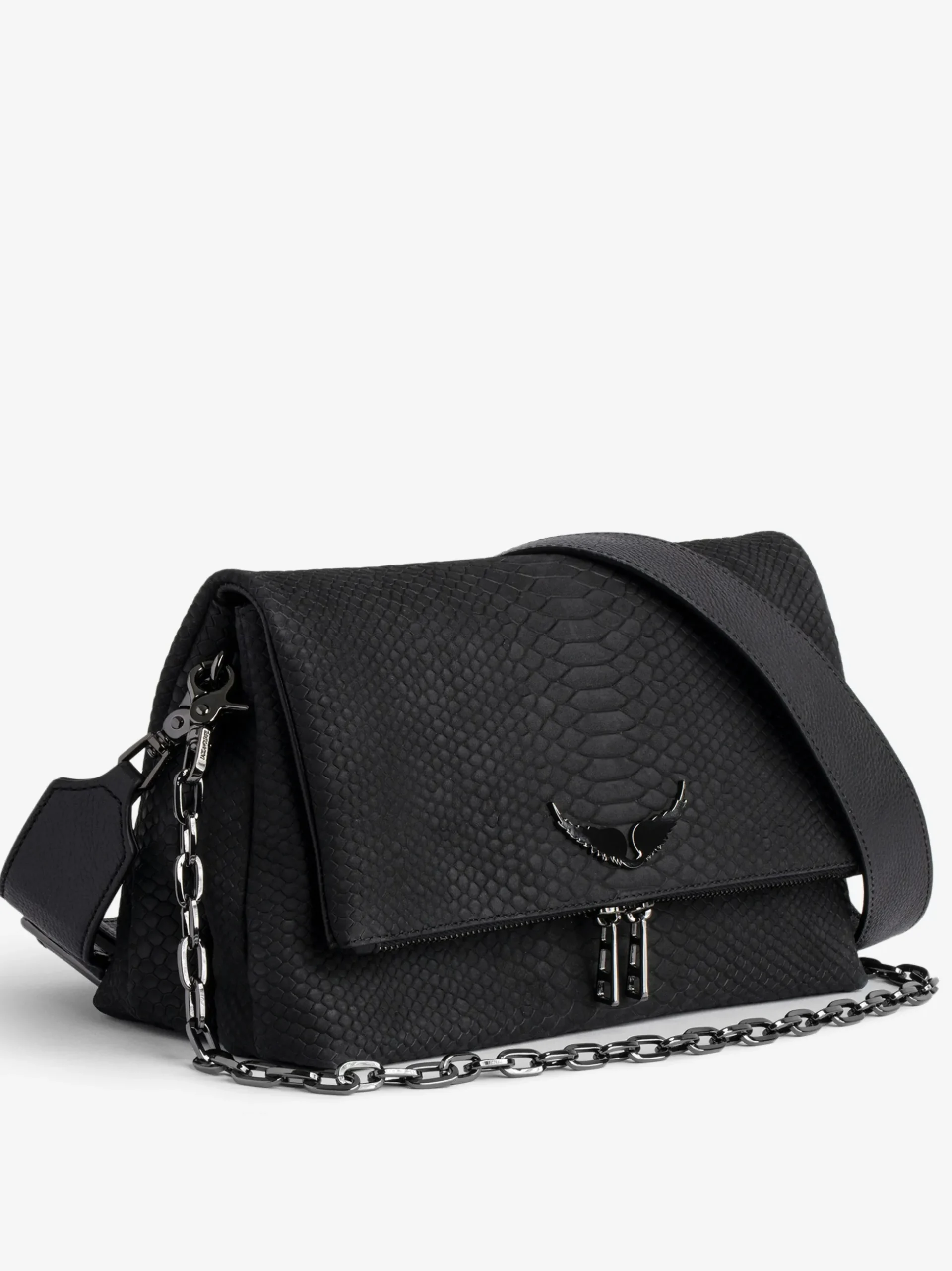 rocky_soft_savage_bag_3.webp Zadig&Voltaire Rocky Soft Savage Bag Black New