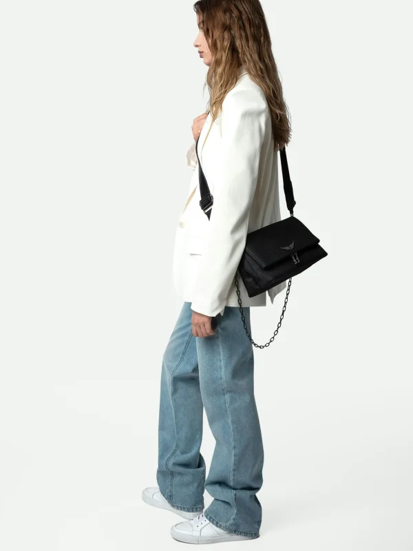 Zadig&Voltaire Rocky Soft Savage Bag Black New