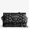 Zadig&Voltaire Rocky XL Mat Scale Bag Black Discount