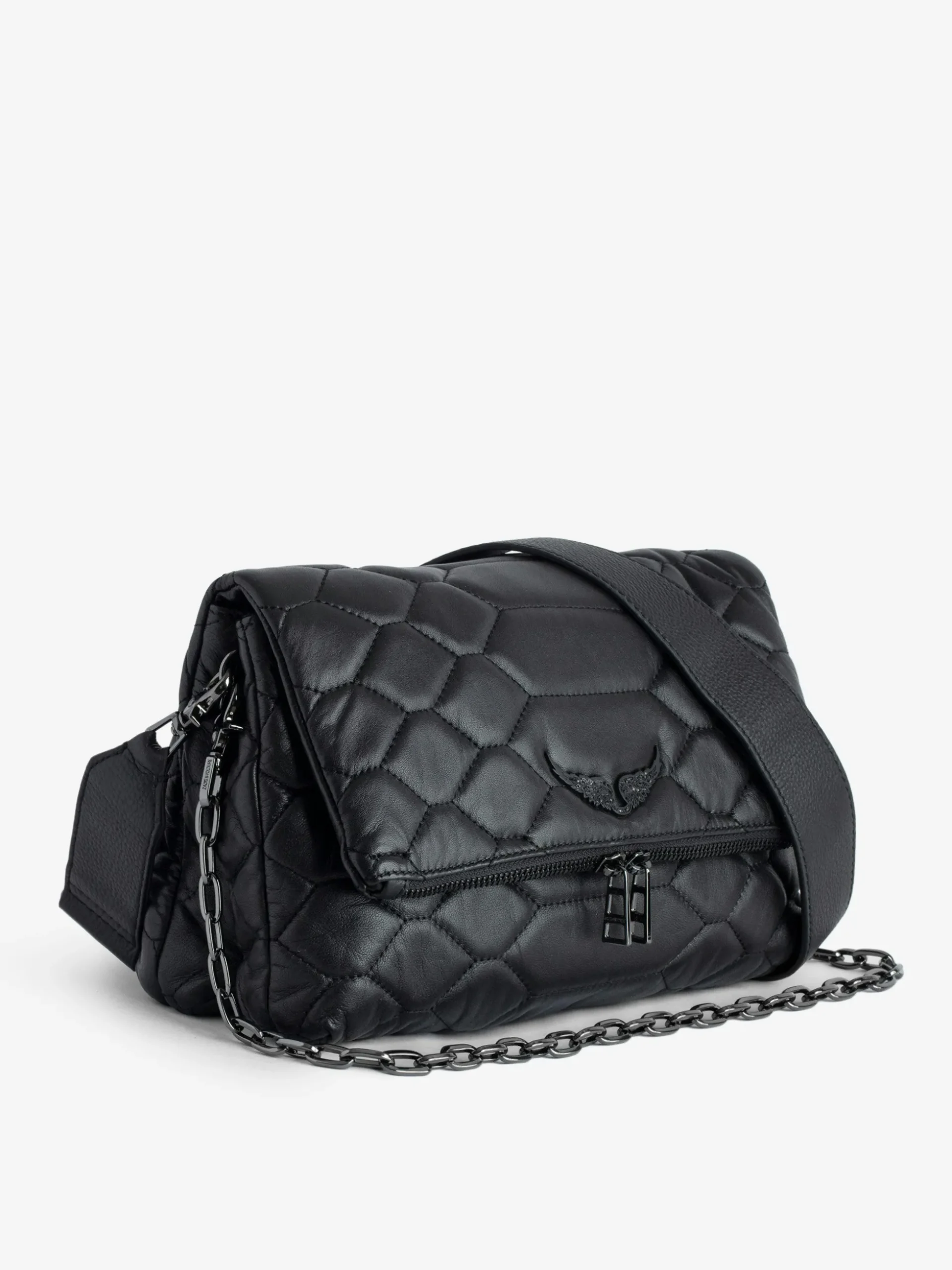 rocky_xl_mat_scale_bag_2.webp Zadig&Voltaire Rocky XL Mat Scale Bag Black Discount