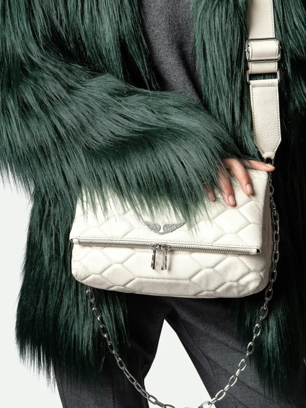 Zadig&Voltaire Rocky XL Mat Scale Bag Flash Shop