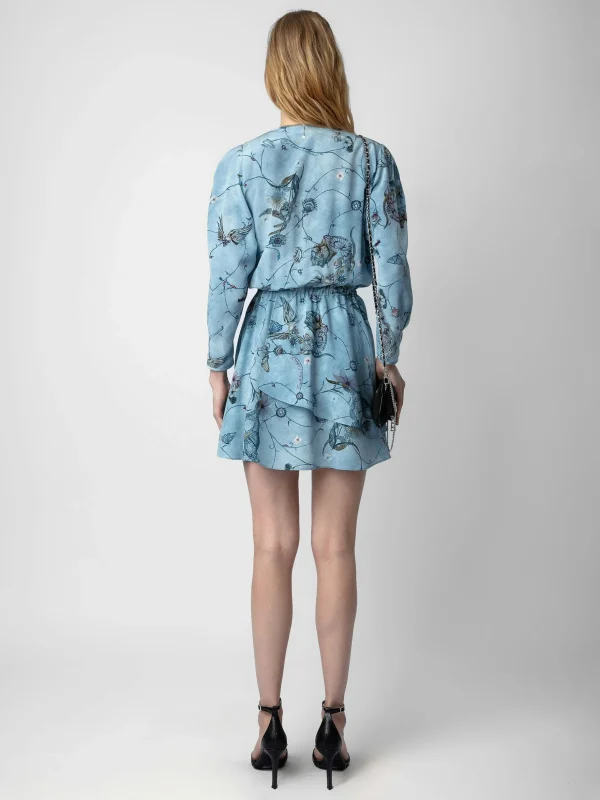 Zadig&Voltaire Rogers Silk Dress Glacier Best