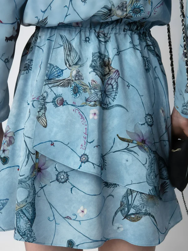 Zadig&Voltaire Rogers Silk Dress Glacier Best