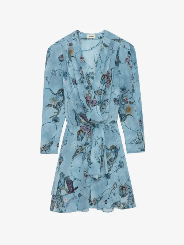 Zadig&Voltaire Rogers Silk Dress Glacier Best