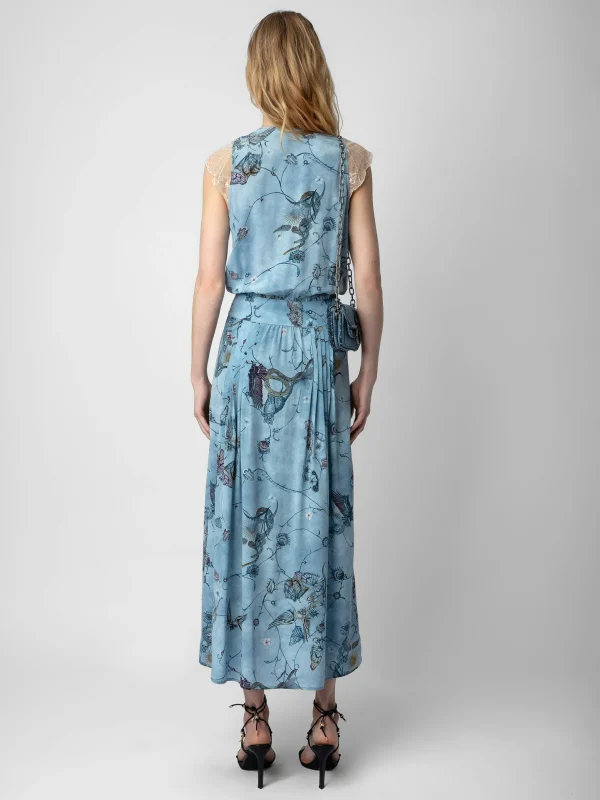 Zadig&Voltaire Rolanys Silk Dress Glacier Online