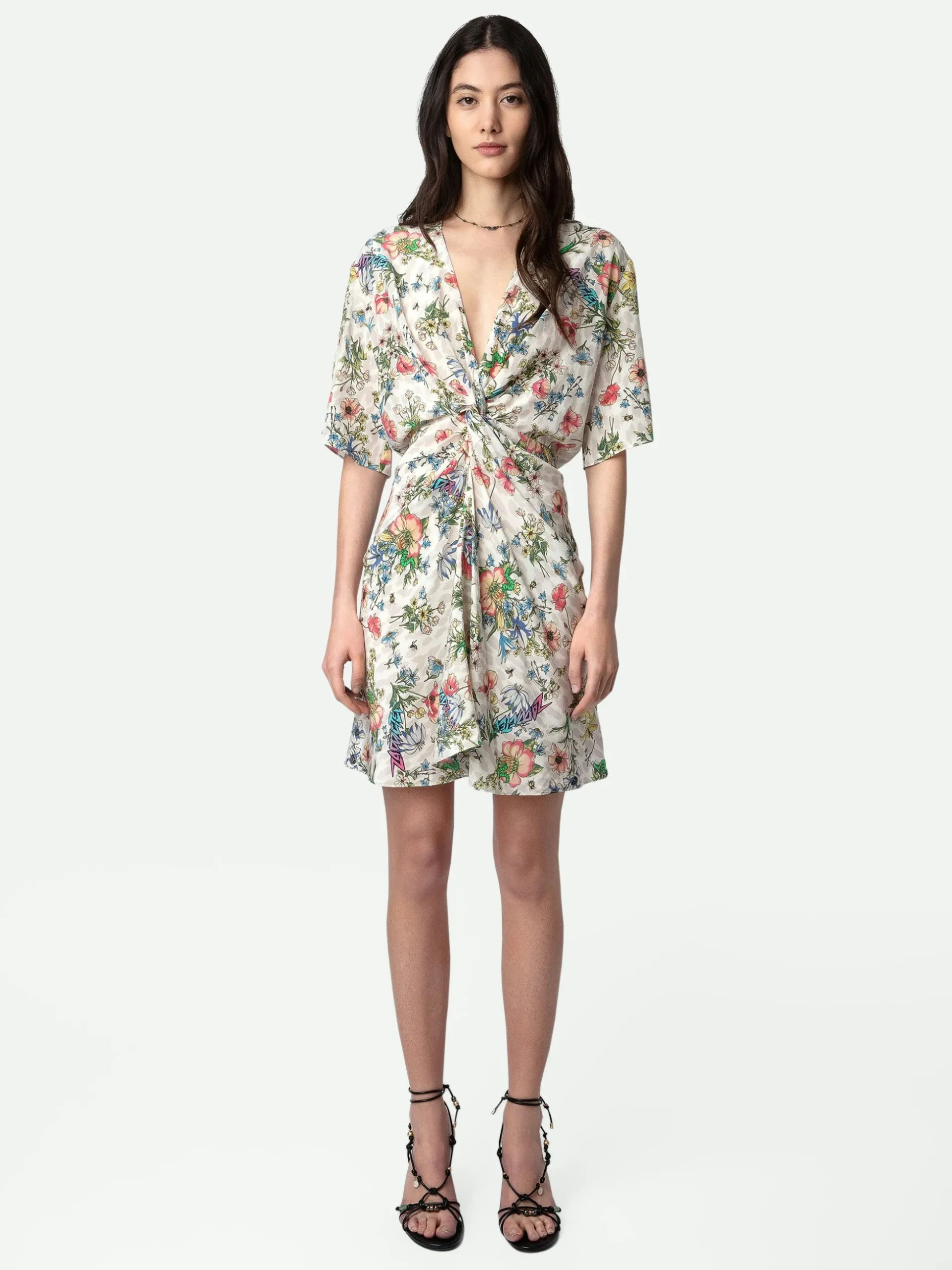 rozom_silk_dress_0.webp Zadig&Voltaire Rozom Silk Dress Vanille Best Sale