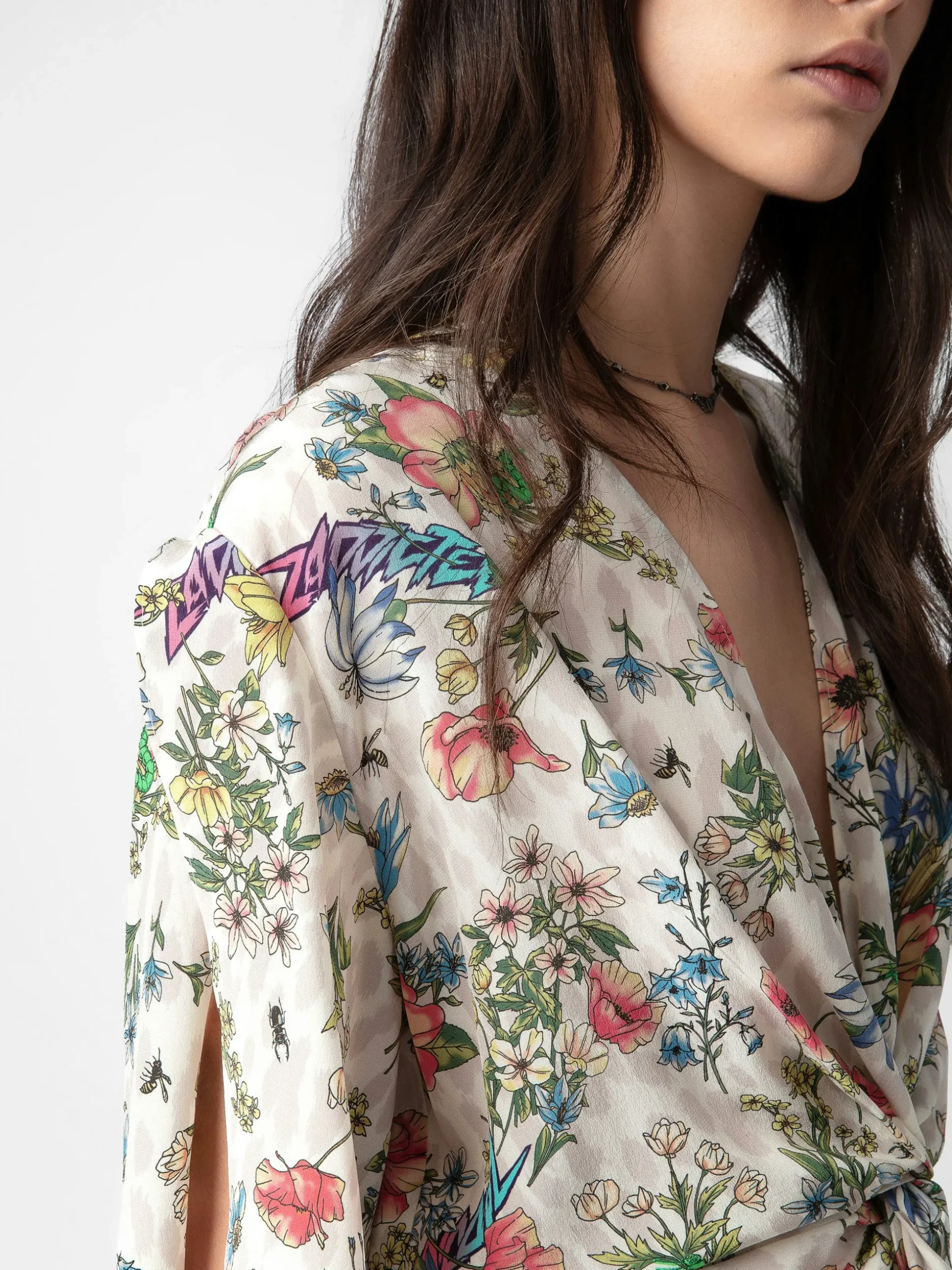 rozom_silk_dress_2.webp Zadig&Voltaire Rozom Silk Dress Vanille Best Sale