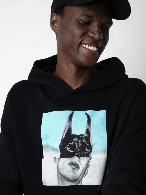 Zadig&Voltaire Sancho Photoprint Sweatshirt Black Store
