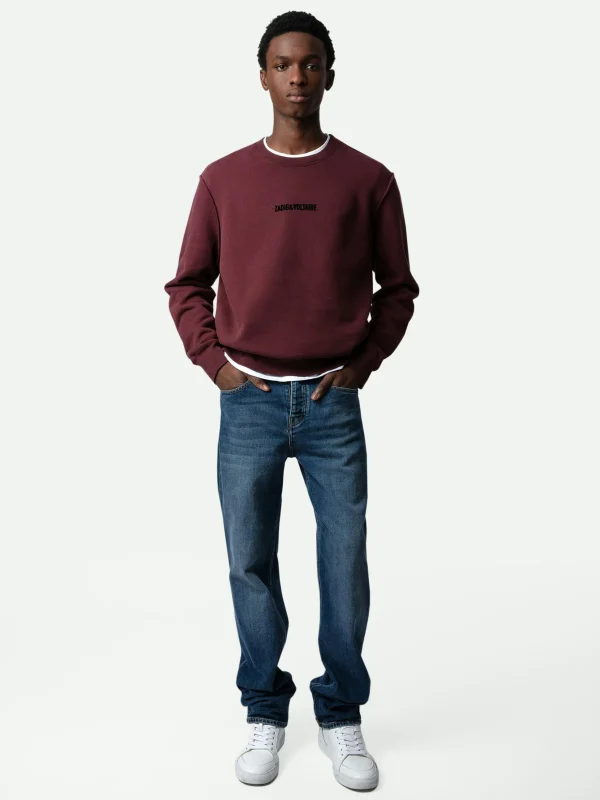 Zadig&Voltaire Simba Sweatshirt Cherry red Outlet