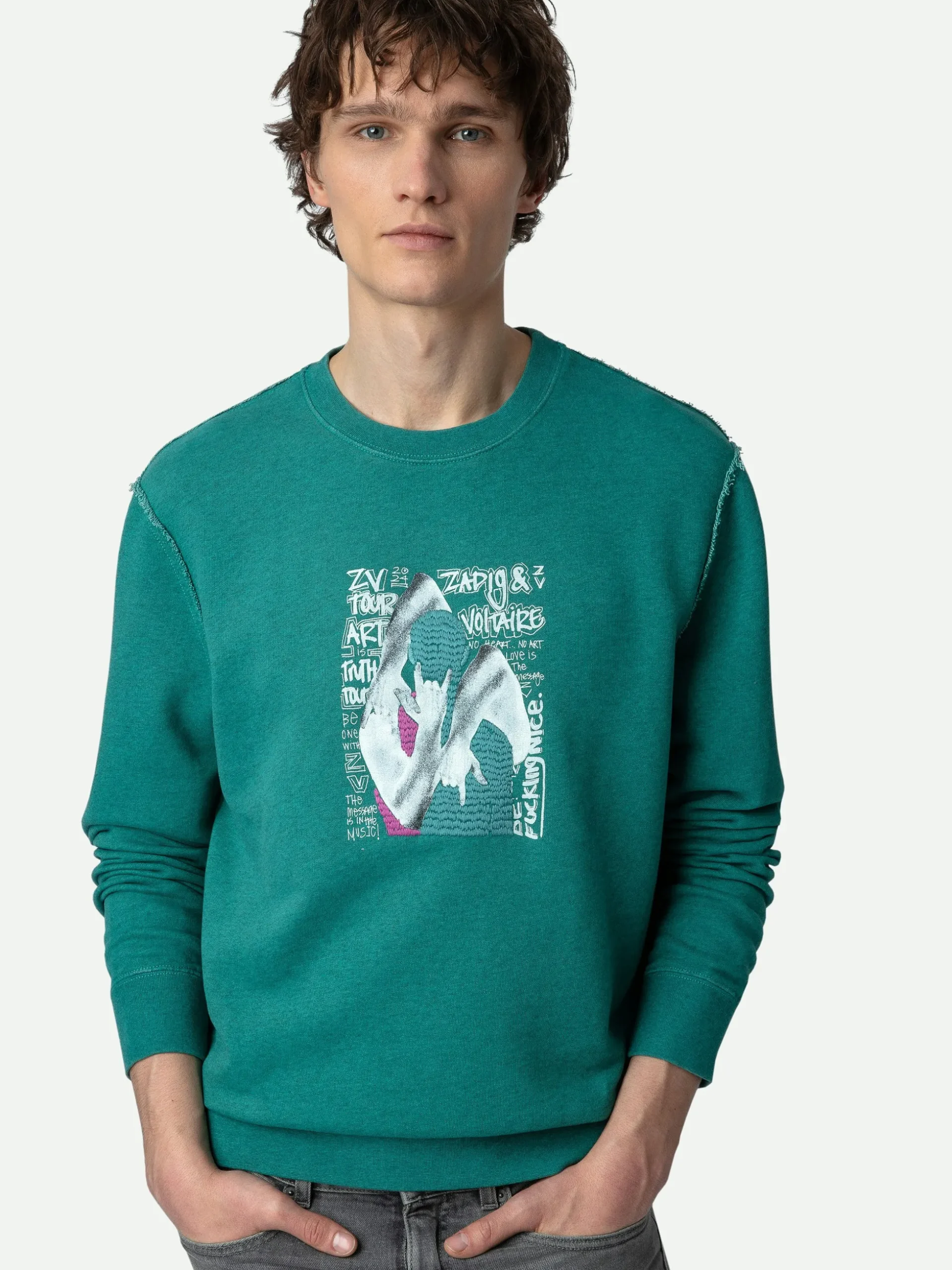 simba_sweatshirt_4-1.webp Zadig&Voltaire Simba Sweatshirt Aqua Sale