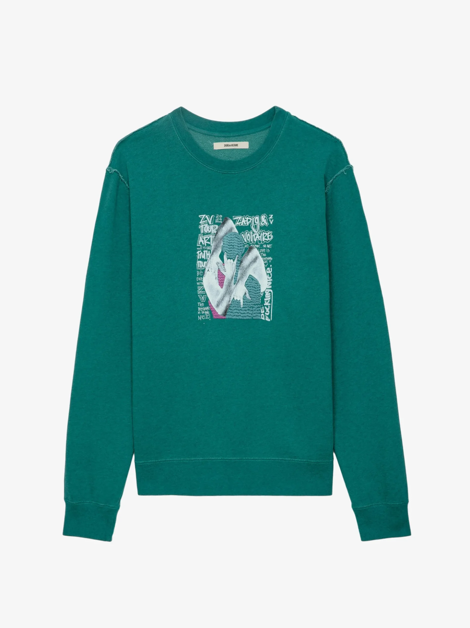 simba_sweatshirt_5-1.webp Zadig&Voltaire Simba Sweatshirt Aqua Sale