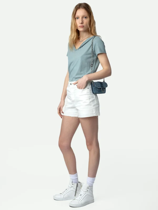 Zadig&Voltaire Sissi Denim Shorts Judo New
