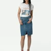 Zadig&Voltaire Skinny Photoprint T-shirt Judo Best