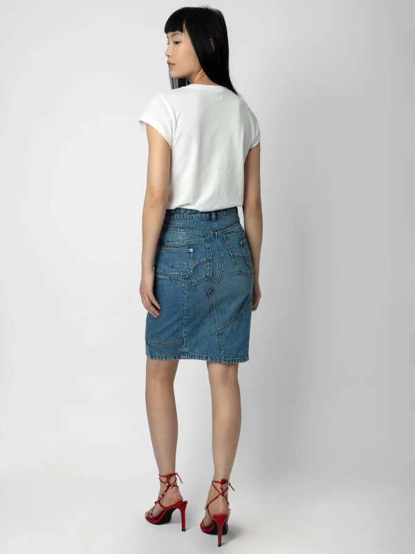 Zadig&Voltaire Skinny Photoprint T-shirt Judo Best