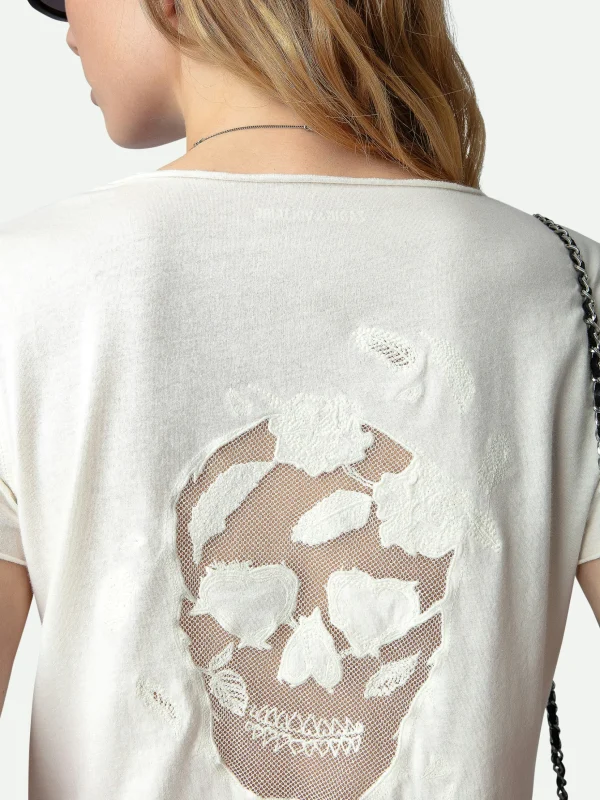 Zadig&Voltaire Skull Fishnet Tunisien Judo Shop