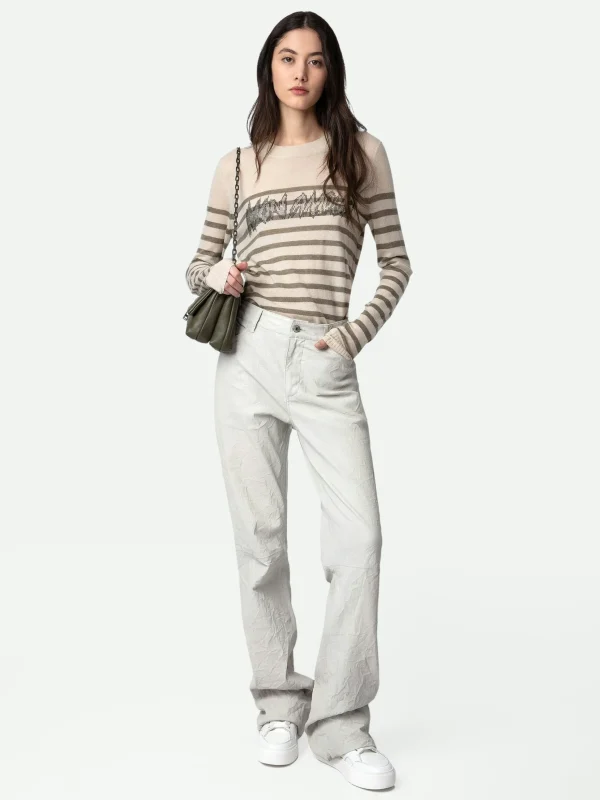 Zadig&Voltaire Source Mon Amour Diamanté Cashmere Sweater Judo Hot