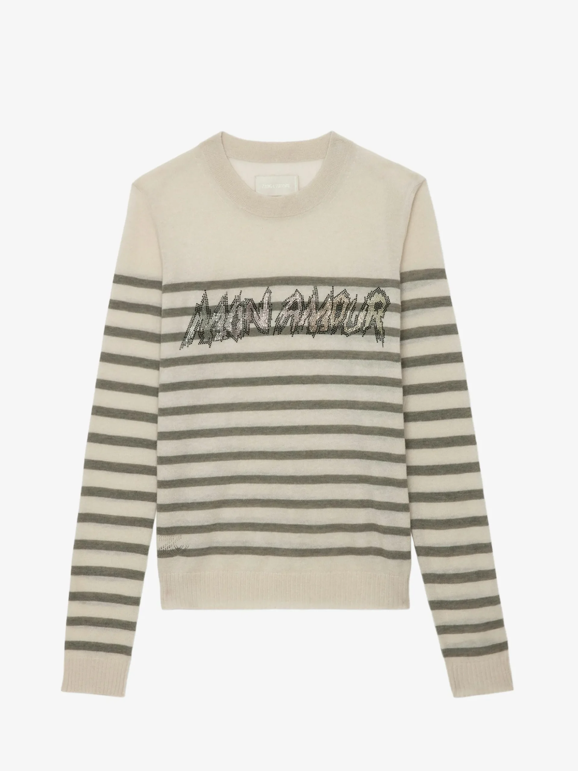 source_mon_amour_diamant_cashmere_sweater_4.webp Zadig&Voltaire Source Mon Amour Diamanté Cashmere Sweater Judo Hot