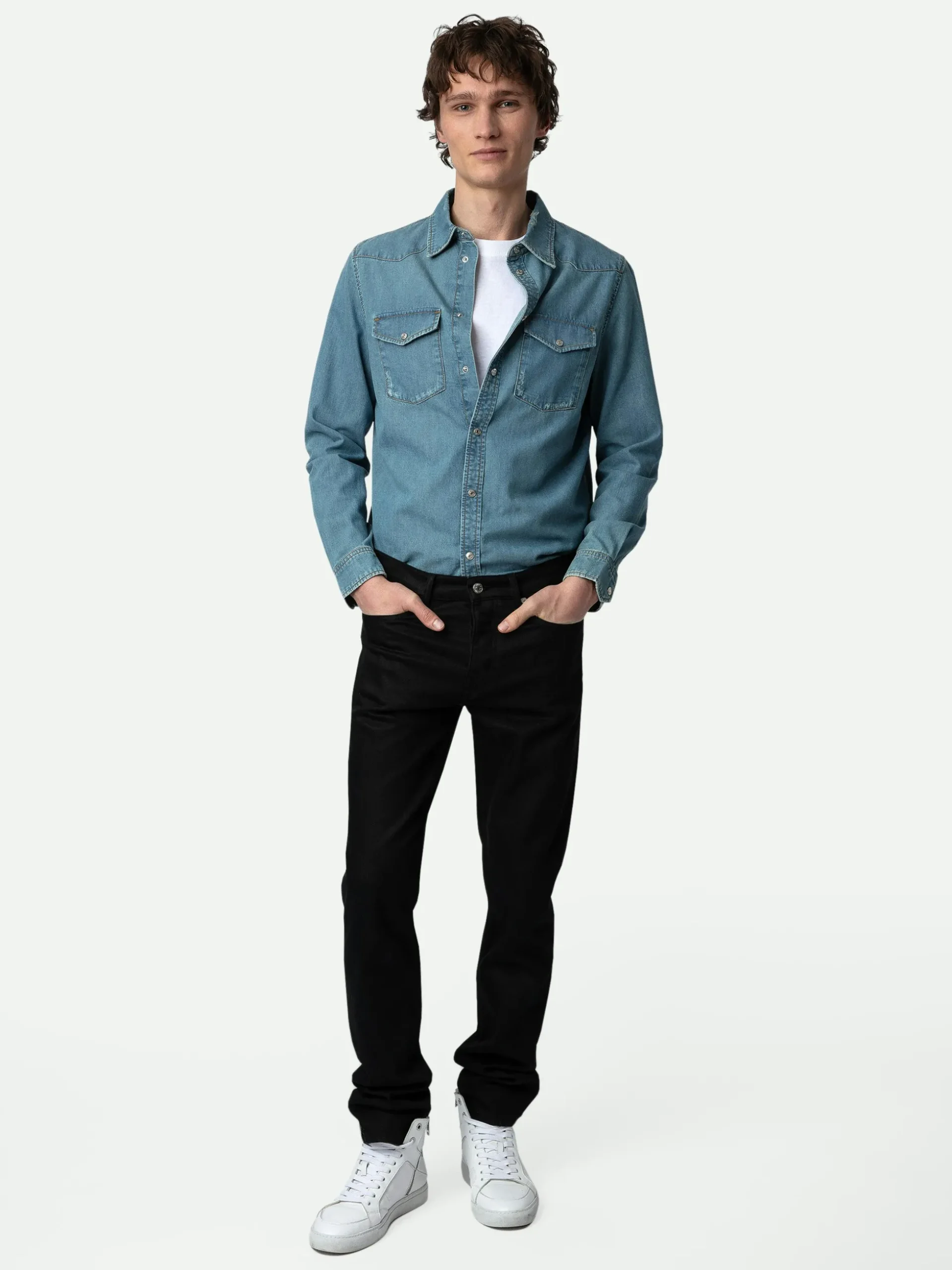 stan_denim_shirt_0.webp Zadig&Voltaire Stan Denim Shirt Ciel stone Cheap