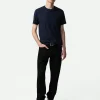 Zadig&Voltaire Stockholm Slub T-shirt Encre Online