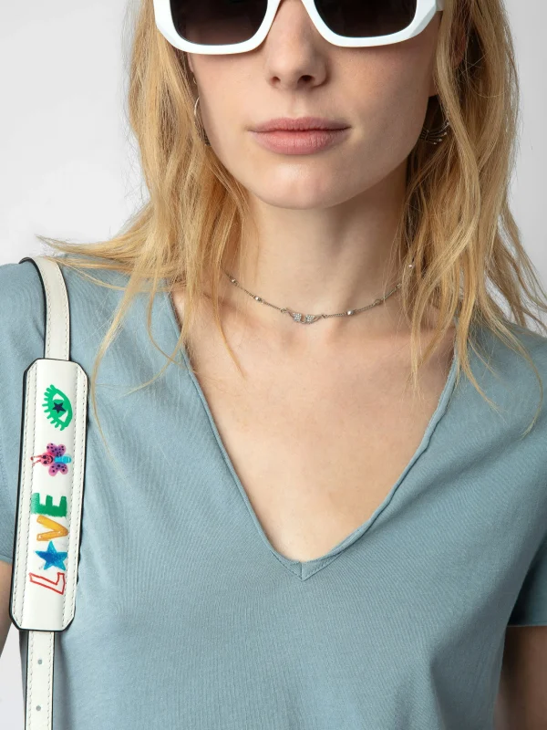 Zadig&Voltaire Story Fishnet T-shirt Glacier Store